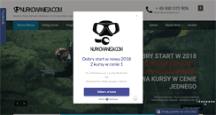 Desktop Screenshot of nurkowanie24.com
